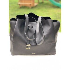 Nine West Gaya Tote Handbag Black Large Bag
